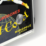 Vintage Paul Court Wine Advertising Poster – Retro Wine Ad Wall Art