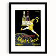 Vintage Paul Court Wine Advertising Poster – Retro Wine Ad Wall Art