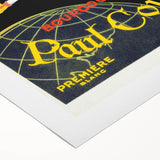Vintage Paul Court Wine Advertising Poster – Retro Wine Ad Wall Art