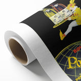 Vintage Paul Court Wine Advertising Poster – Retro Wine Ad Wall Art