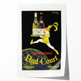 Vintage Paul Court Wine Advertising Poster – Retro Wine Ad Wall Art