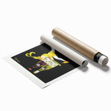 Vintage Paul Court Wine Advertising Poster – Retro Wine Ad Wall Art