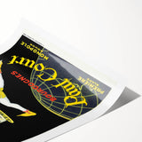 Vintage Paul Court Wine Advertising Poster – Retro Wine Ad Wall Art