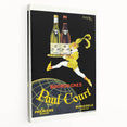 Vintage Paul Court Wine Advertising Poster – Retro Wine Ad Wall Art