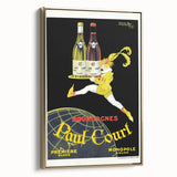 Vintage Paul Court Wine Advertising Poster – Retro Wine Ad Wall Art