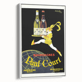 Vintage Paul Court Wine Advertising Poster – Retro Wine Ad Wall Art