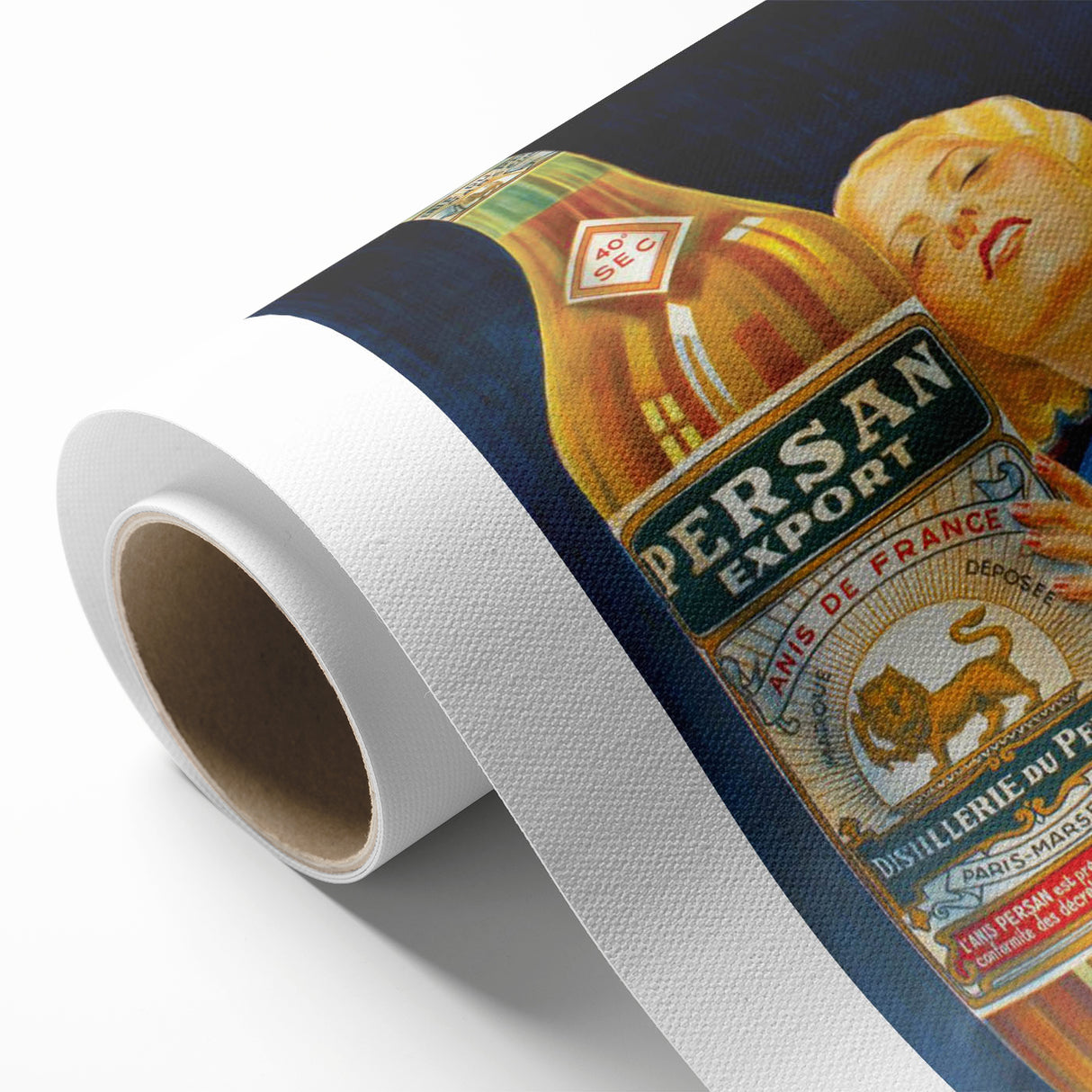Vintage Persan Export Advertising Poster – Retro Anise Drink Ad Art