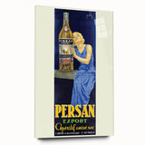 Vintage Persan Export Aniseed Advertising Poster – Retro French Art
