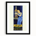 Vintage Persan Export Aniseed Advertising Poster – Retro French Art