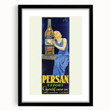 Vintage Persan Export Aniseed Advertising Poster – Retro French Art