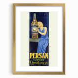 Vintage Persan Export Aniseed Advertising Poster – Retro French Art