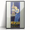 Vintage Persan Export Aniseed Advertising Poster – Retro French Art