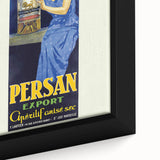 Vintage Persan Export Aniseed Advertising Poster – Retro French Art