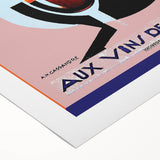 Vintage Pi Volo Aperitif Poster – Art Deco Wine Ad Wall Art