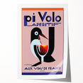 Vintage Pi Volo Aperitif Poster – Art Deco Wine Ad Wall Art