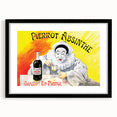 Vintage Pierrot Absinthe Poster – Retro Absinthe Ad Wall Art