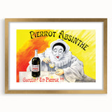 Vintage Pierrot Absinthe Poster – Retro Absinthe Ad Wall Art