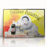 Vintage Pierrot Absinthe Poster – Retro Absinthe Ad Wall Art