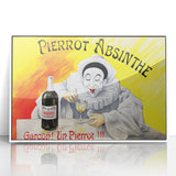 Vintage Pierrot Absinthe Poster – Retro Absinthe Ad Wall Art