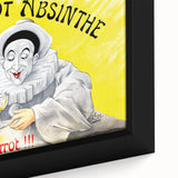 Vintage Pierrot Absinthe Poster – Retro Absinthe Ad Wall Art