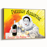 Vintage Pierrot Absinthe Poster – Retro Absinthe Ad Wall Art