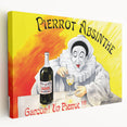 Vintage Pierrot Absinthe Poster – Retro Absinthe Ad Wall Art