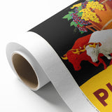 Vintage Pikina Aperitif Poster – Retro French Wine Ad Wall Art