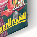 Vintage Pilsner Urquell Advertising Poster – Retro Beer Ad Wall Art