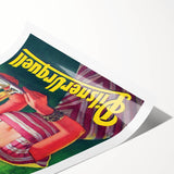 Vintage Pilsner Urquell Advertising Poster – Retro Beer Ad Wall Art