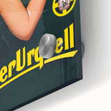 Vintage Pilsner Urquell Advertising Poster – Retro Beer Ad Art