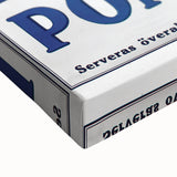 Vintage Pommac Poster – Retro Fruit Drink Ad Art with Dancer