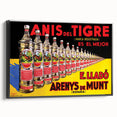 Anís del Tigre Vintage Poster: Retro Alcohol Advertising Art Print