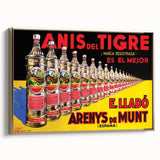 Anís del Tigre Vintage Poster: Retro Alcohol Advertising Art Print