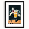 Vintage Quilmes Poster – Retro Beer and Cocktail Ad Art