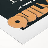 Vintage Quilmes Poster – Retro Beer and Cocktail Ad Art