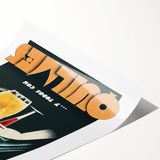 Vintage Quilmes Poster – Retro Beer and Cocktail Ad Art