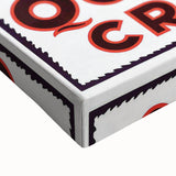 Vintage Quilmes Cristal Poster – Retro Beer Ad with Cheerful Character