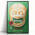 Vintage Mâtho Quinquina Poster – Retro Drink Ad with Bold Design