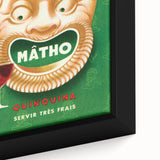 Vintage Mâtho Quinquina Poster – Retro Drink Ad with Bold Design