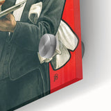 Vintage Quinquina Bonnet Poster – Retro Aperitif Ad with Elegant Design