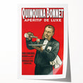 Vintage Quinquina Bonnet Poster – Retro Aperitif Ad with Elegant Design