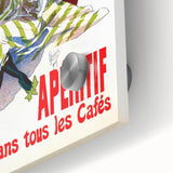 Vintage Quinquina Dubonnet Poster – Retro Aperitif Ad with Chic Design