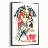 Vintage Quinquina Dubonnet Poster – Retro Aperitif Ad with Chic Design
