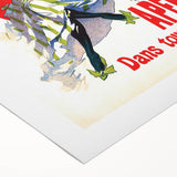 Vintage Quinquina Dubonnet Poster – Retro Aperitif Ad with Chic Design