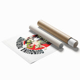 Vintage Quinquina Dubonnet Poster – Retro Aperitif Ad with Chic Design