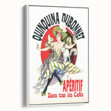 Vintage Quinquina Dubonnet Poster – Retro Aperitif Ad with Chic Design