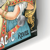 Vintage Mantalo-Raissac Poster – Retro Mint Liqueur Ad Art