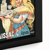 Vintage Mantalo-Raissac Poster – Retro Mint Liqueur Ad Art