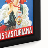 Anís de la Asturiana Poster: Retro Spanish Liquor Advertisement