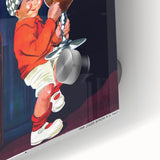 Vintage St. Raphaël Quinquina Poster – Retro Drink Ad with Playful Design